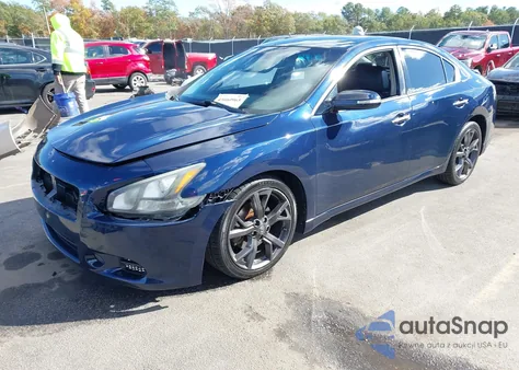 2012 Nissan Maxima 3.5 Sv z USA, uszkodzony, nr VIN 1N4AA5AP6CC844904